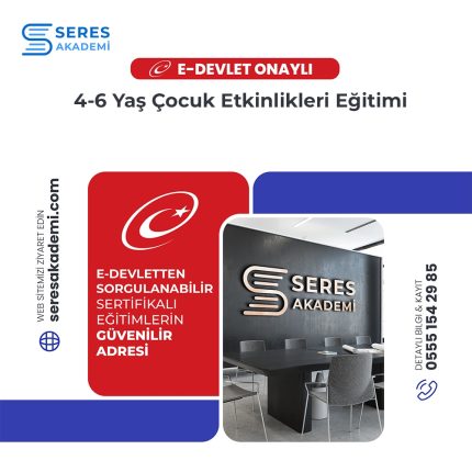 4-6 Yaş Çocuk Etkinlikleri Eğitimi