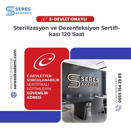 Sterilizasyon ve Dezenfeksiyon Sertifikası 120 Saat