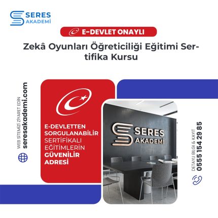 Zekâ Oyunları Öğreticiliği Eğitimi Sertifika Kursu